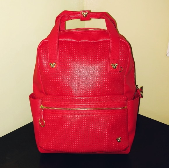 Brand New Disney Store Mickey Mouse Icon Flair Red Pin Backpack Limited Edition - Picture 4 of 10